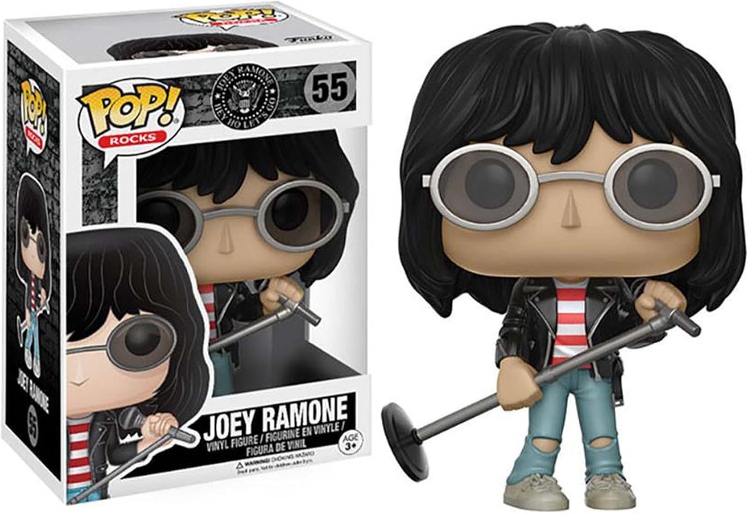 Funko Pop Rocks: Music - Joey Ramone Toy Figure