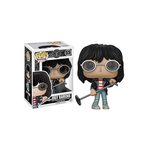 Sale Funko Pop Rocks: Music - Joey Ramone Toy Figure