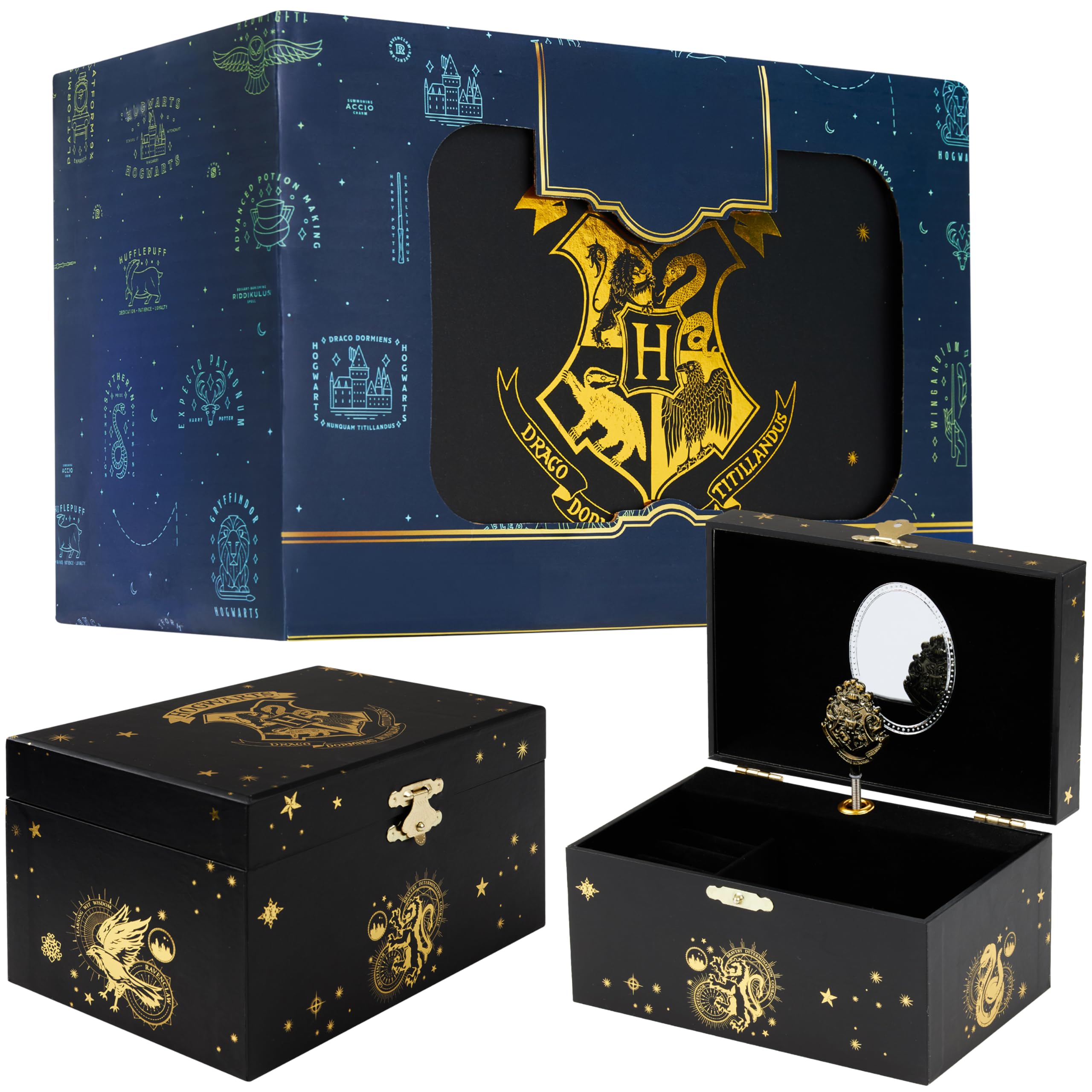 Harry Potter Joyero Musical Infantil de Hogwarts Regalos
