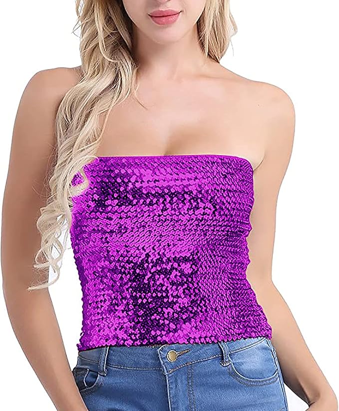Mermaid costumesparkly tube top