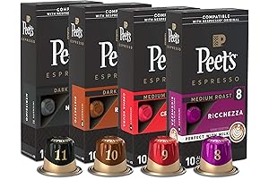 Cafe Bustelo Nespresso-Compatible Pods Variety Pack: Intense Espresso Flavors