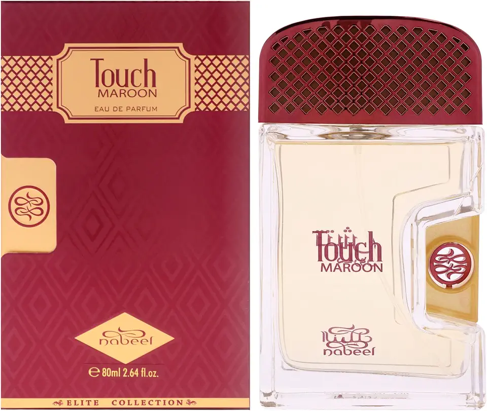 Nabeel Perfumes Touch Maroon Eau de Perfume for Unisex 80ml