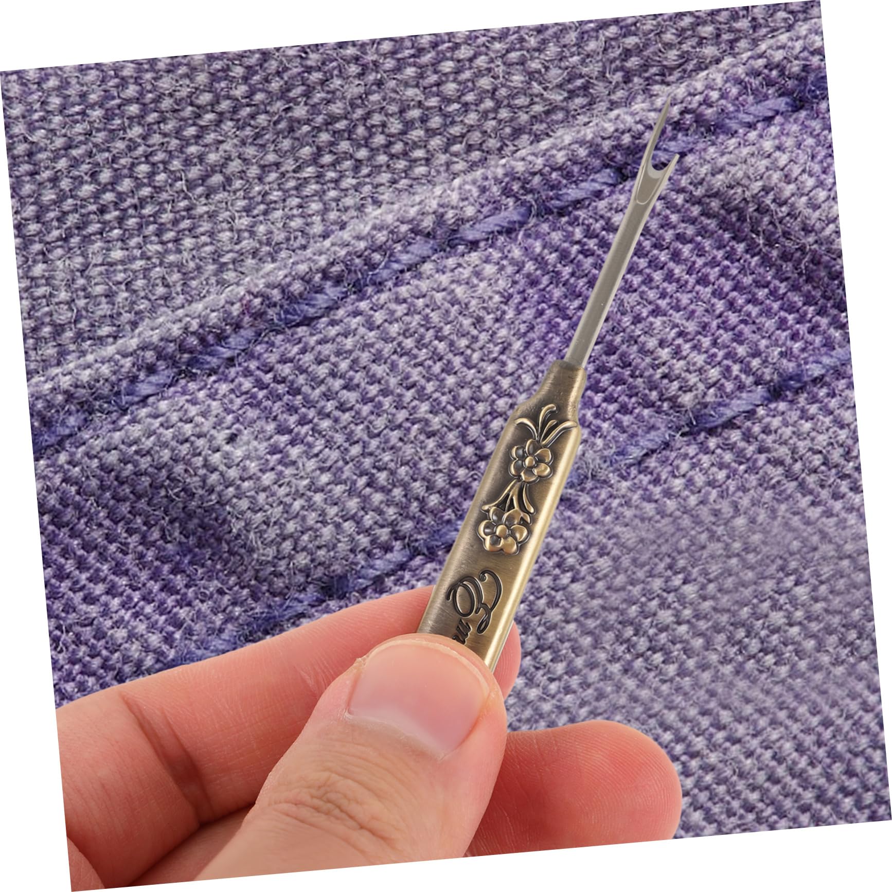 Operitacx 5piezas Descosedor De Costuras Vintage De Zinc Para Bordados y Proyectos De Costura Herramienta Antiguo De Remoción De Diseño Ergonómico y Mango Antideslizante