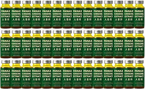 Miniatura 2 de Paquete de 2 extractos de panax ginseng prémium a nivel nacional, suplemento dietético de 8000 mg, 60 botellas, 0.35 onzas líquidas (cada caja tiene
