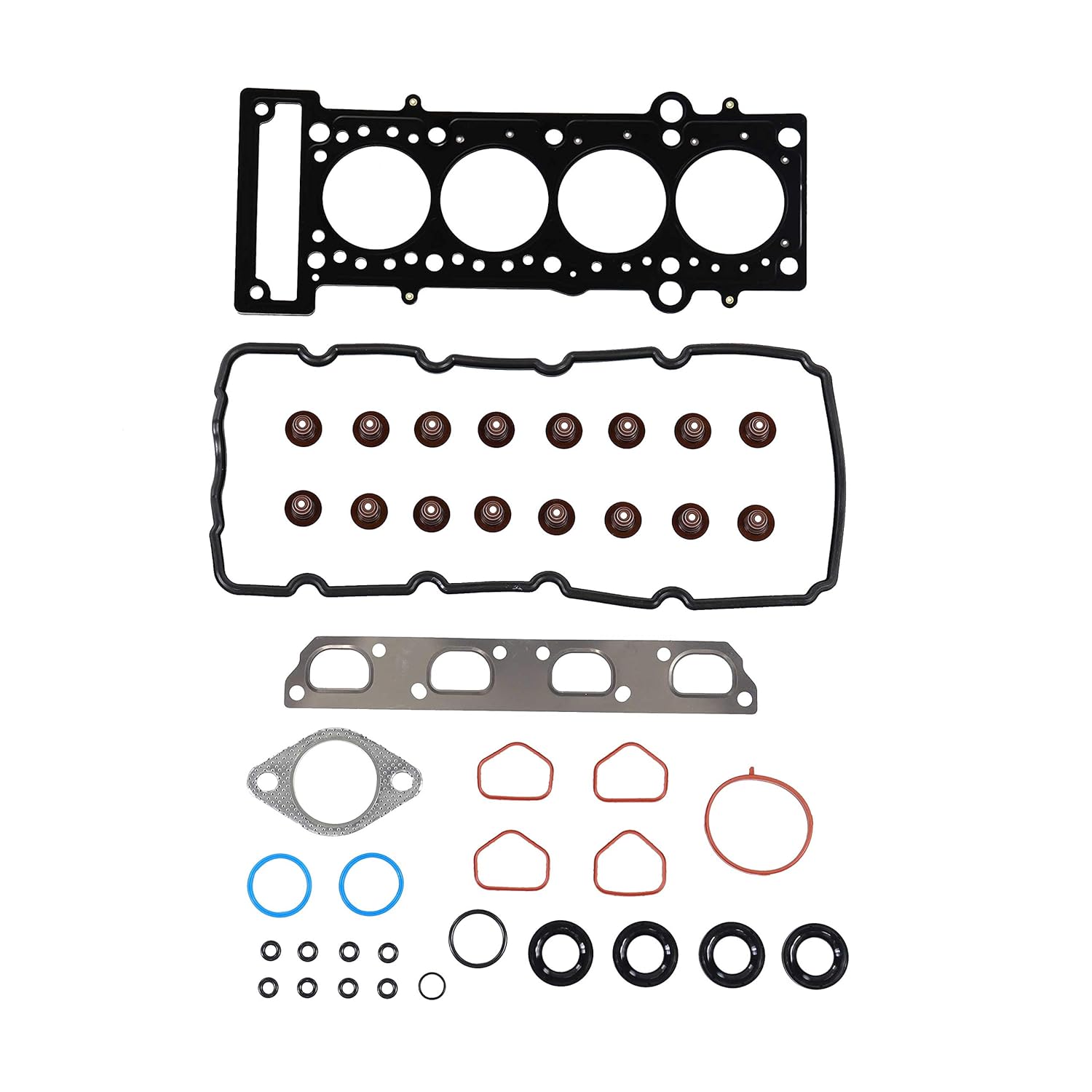 DNJ HGS825 Head Gasket Set for 2002-2008 Mini Cooper 1.6L L4 16V SOHC 1600cc