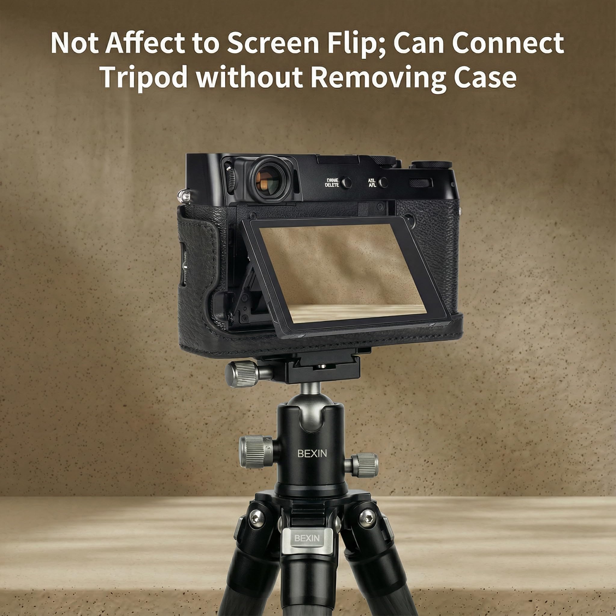 Amazon.com : MUZIRI KINOKOO Half Case for Fujifilm X100VI - Retro