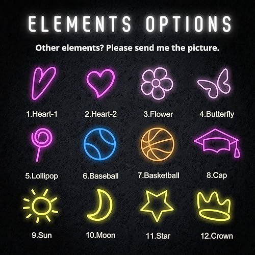 Miniatura 5 de Letreros de neón personalizados para decoración de pared, letrero de luz LED de neón personalizado, decoración de dormitorio, habitación, baño,