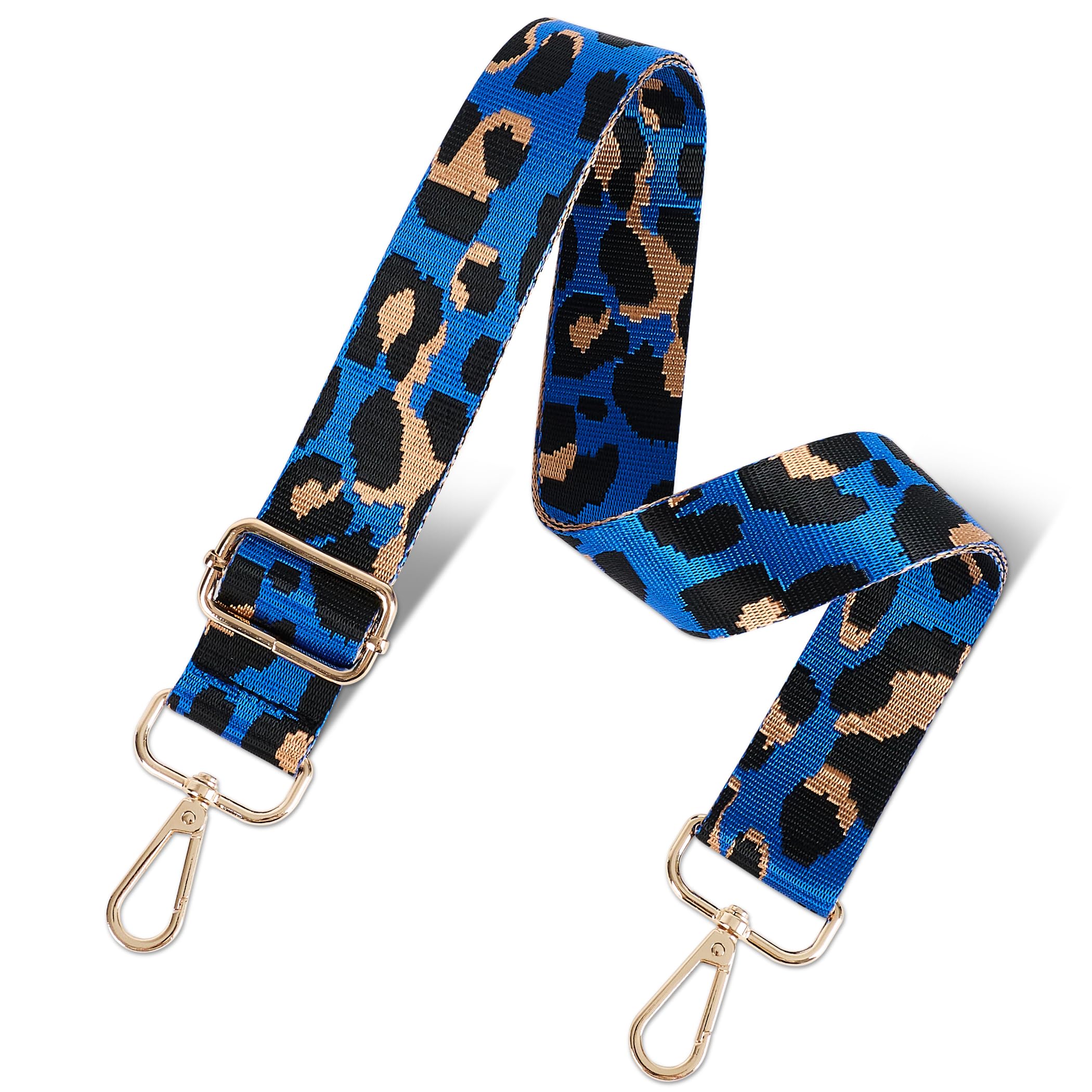 chushui Leopard Print Purse Strap for Women,Adjustable Crossbody Bag Strap