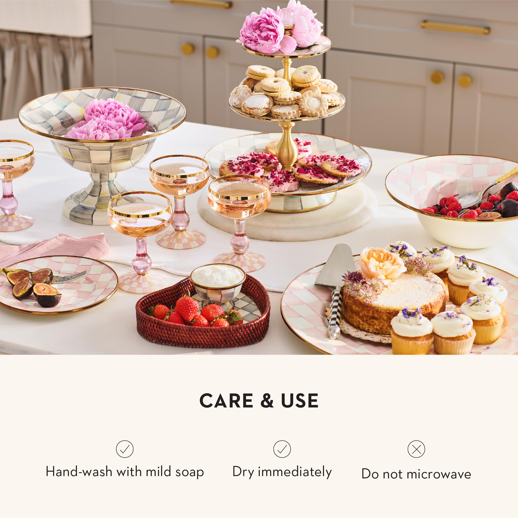 Amazon.com | MACKENZIE-CHILDS Enamel Serving Platter