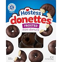 Hostess Donettes Frosted Double Chocolate 10.75 oz 305 g