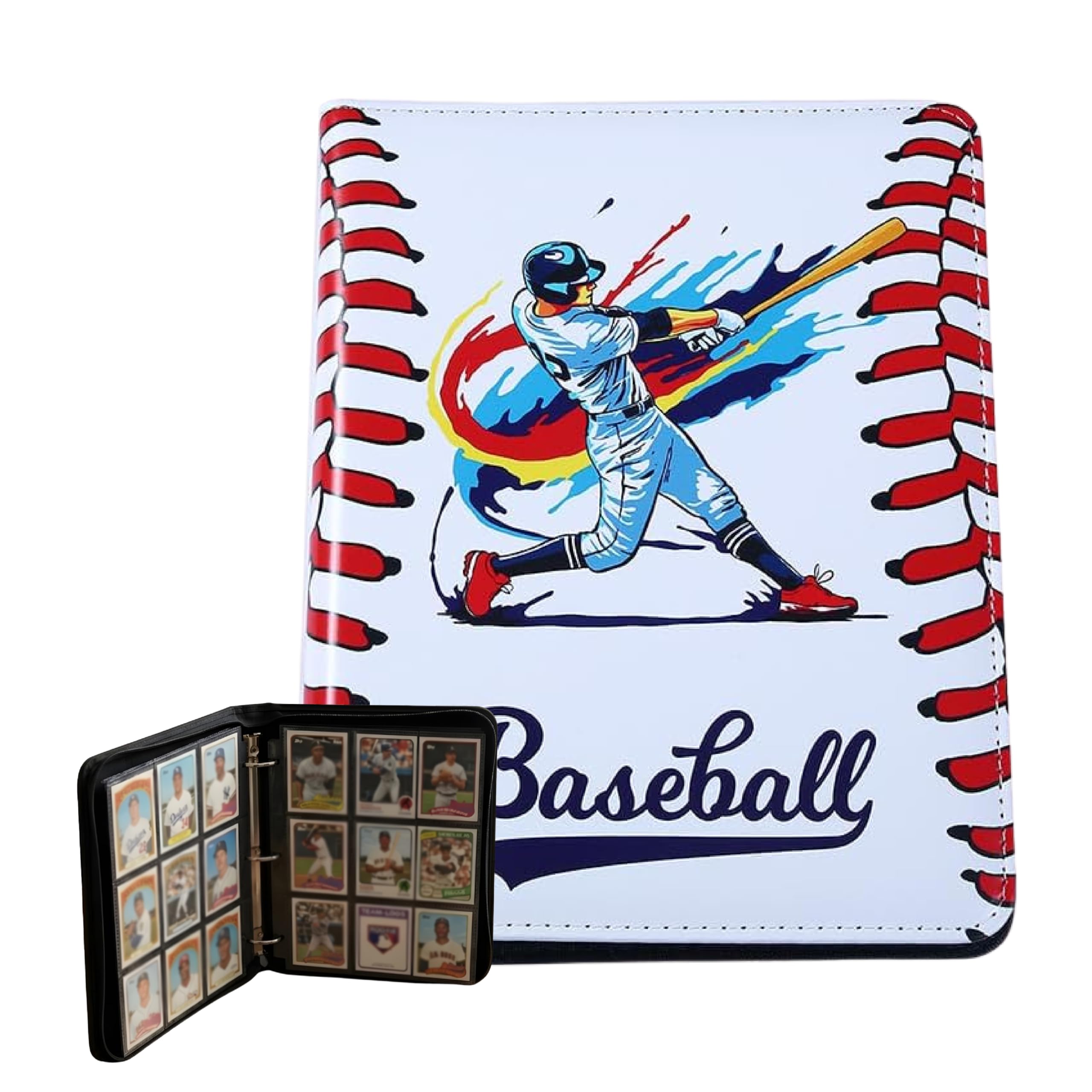 Baseball card binder (400 Pock - Baseball)