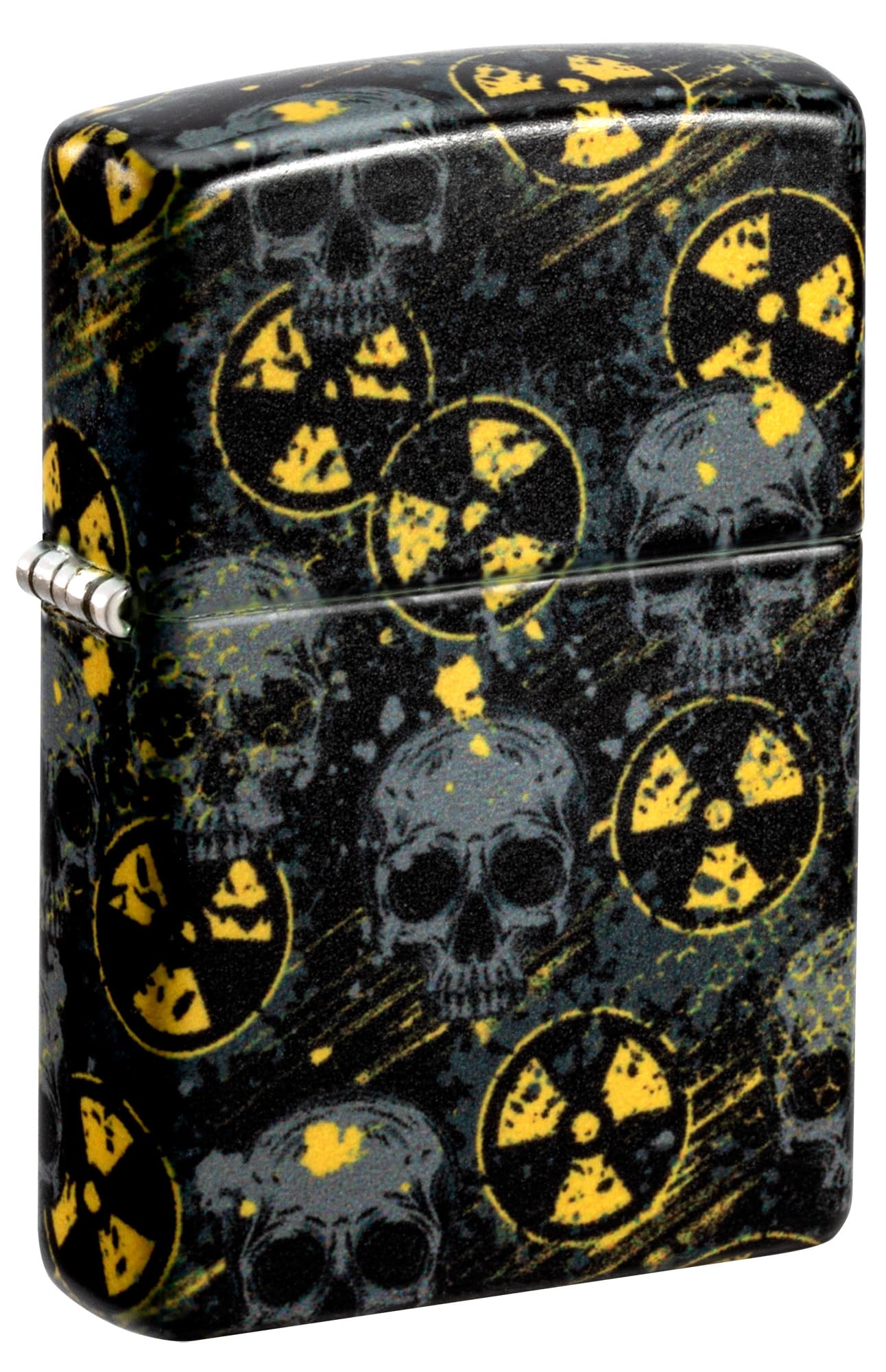 Zippo Windproof Lighter - Nuclear Skulls - 540 Colour Print, Multicolor - Refillable - Reusable - Windproof Design - Robust - Gift Box - Made in USA