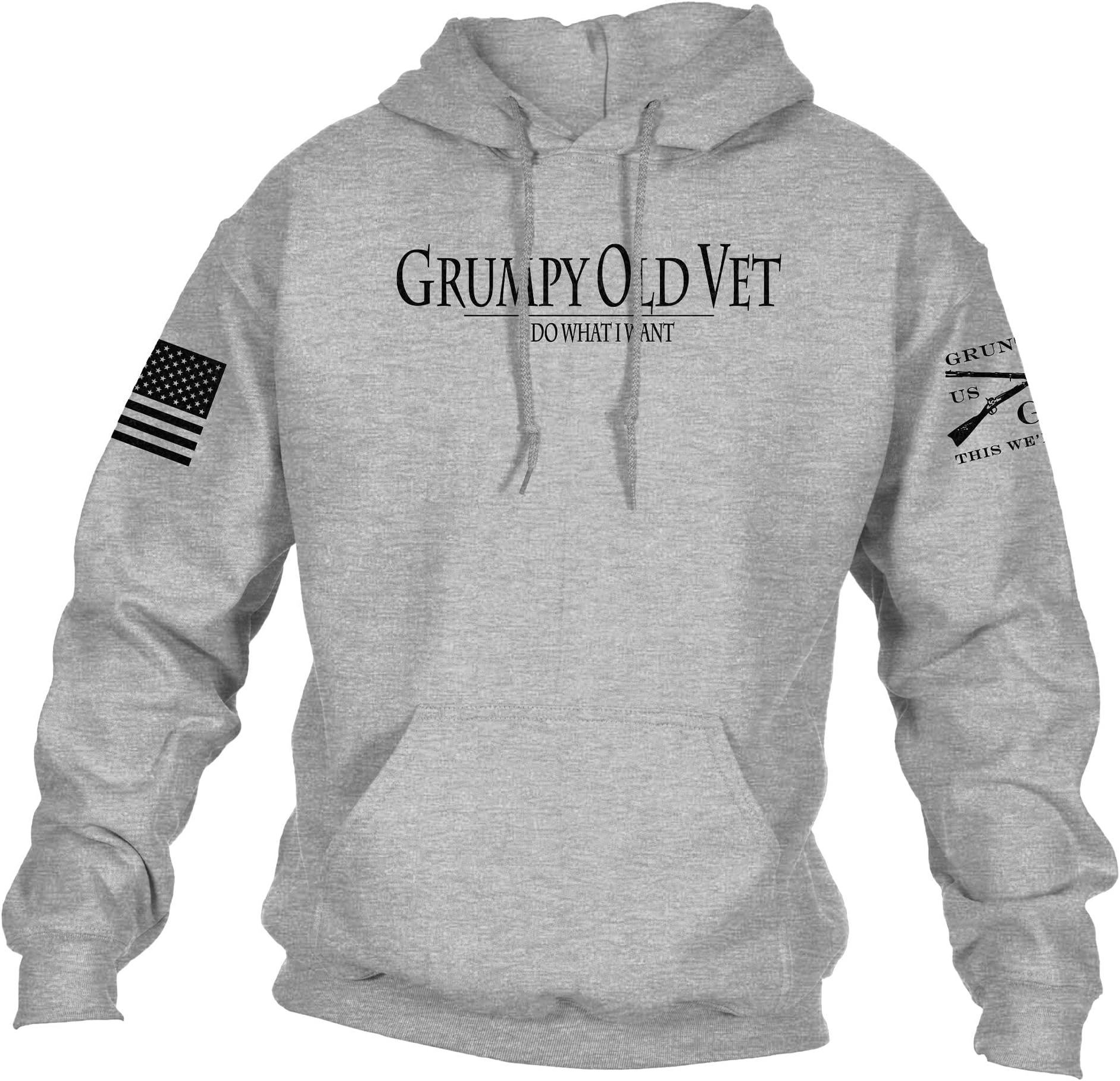 Grunt StyleGrumpy Old Vet Hoodie