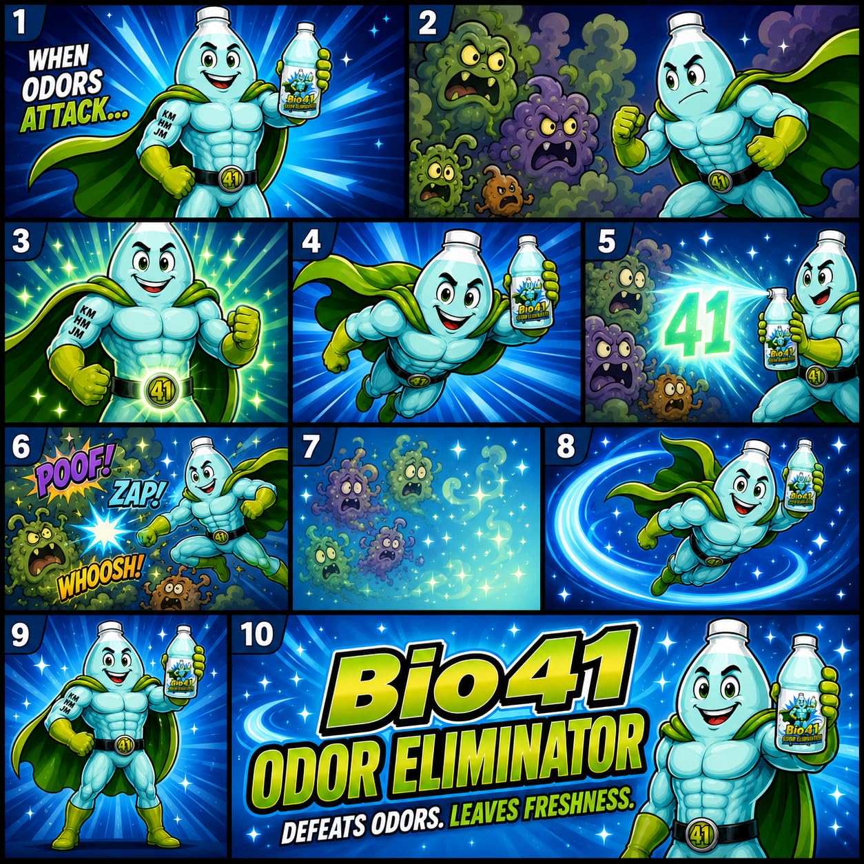 Eliminador de olores, eliminador de olores de fuerza comercial, neutralizador, desodorante, removedor de olores, 1 galón