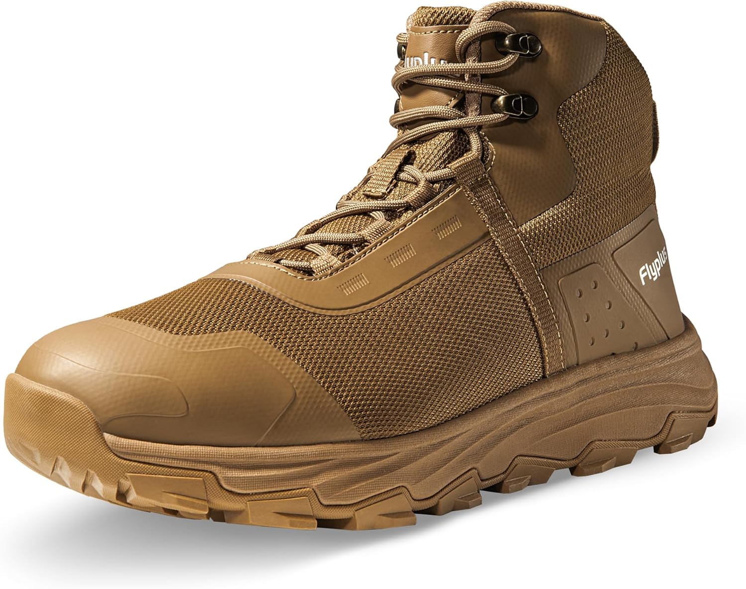 Men's Waterproof Hiking Boots Lightweight Comfortable Durable Slip-Resistant All-Terrain Mid Hikers for Outdoor & Daily Wear