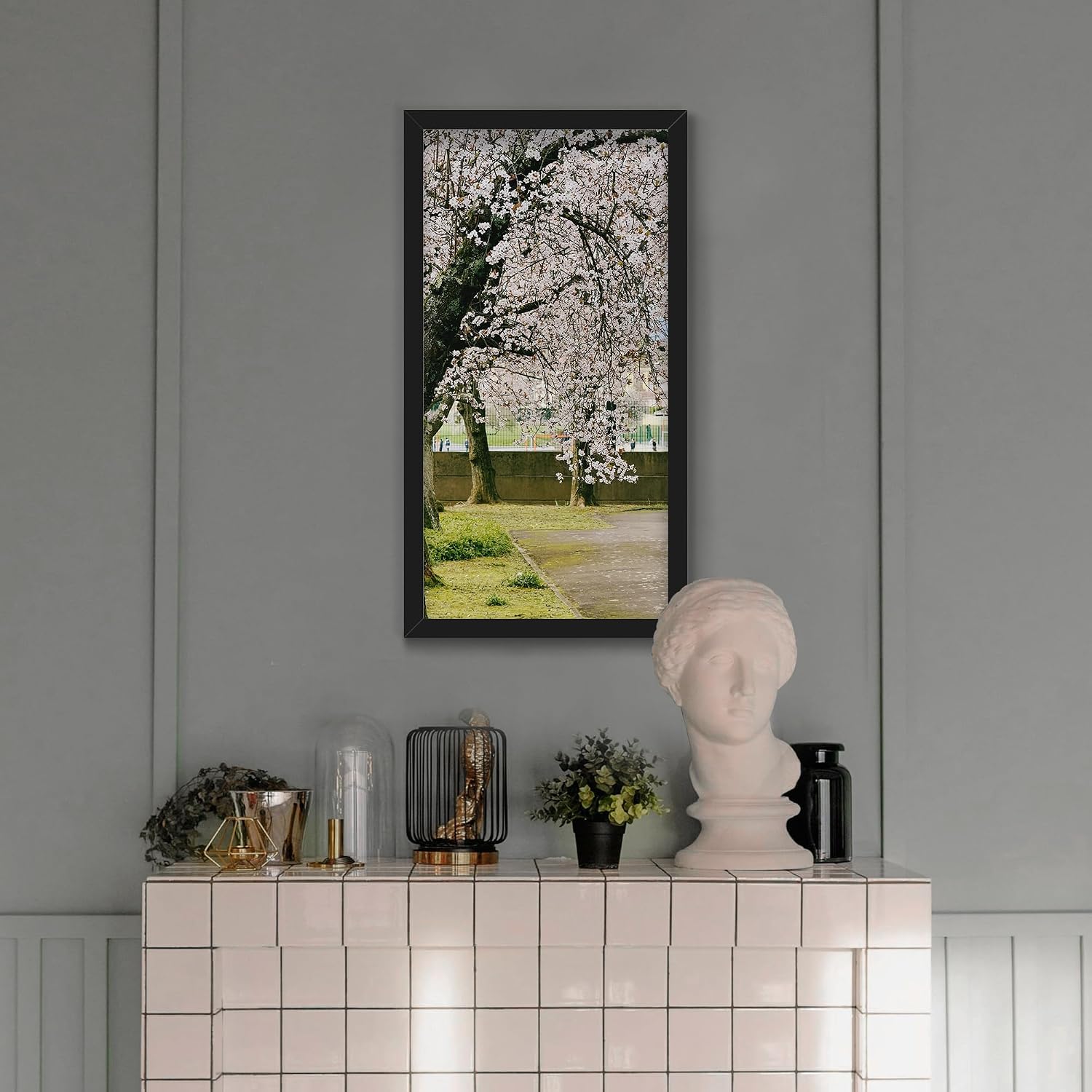 Picrit 10x20 Picture Frame, Photo Frame for Wall Mounting Display, Black