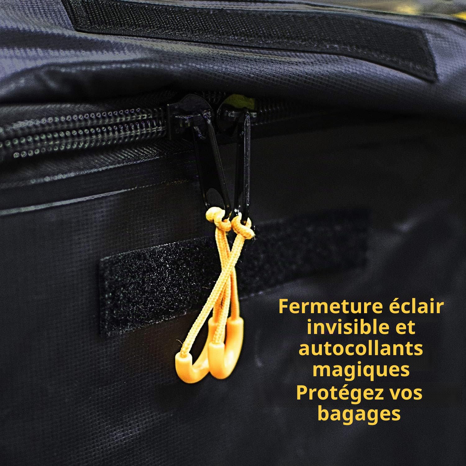 Sac de Toit, 425L Coffre de Toit Souple Pliable Etanche pour Toutes Les Voitures avec/sans Porte-Bagages, (RTUK-001)