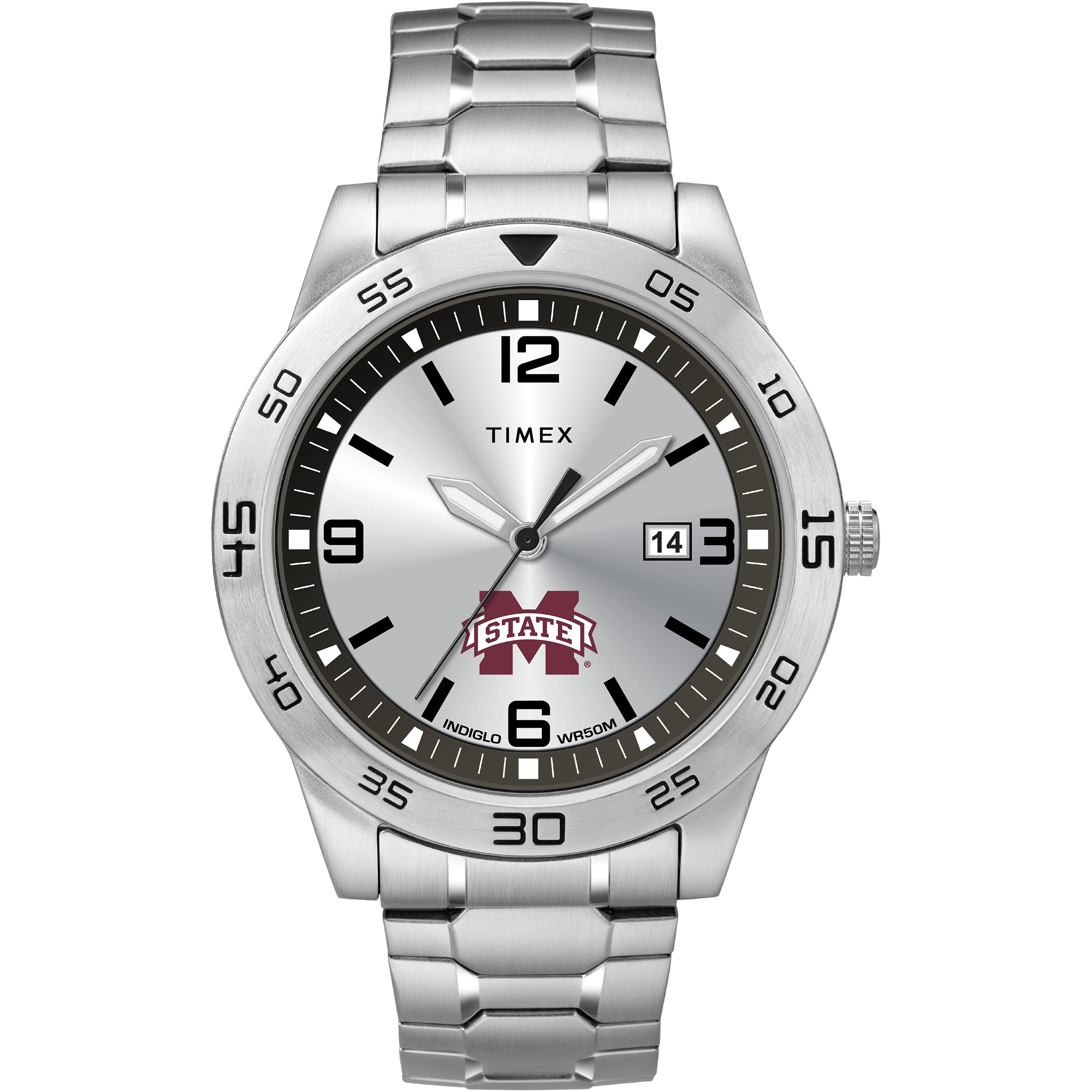 Timex Tribute Men's Citation 42mm Quartz Watch with Stainless Steel Strap