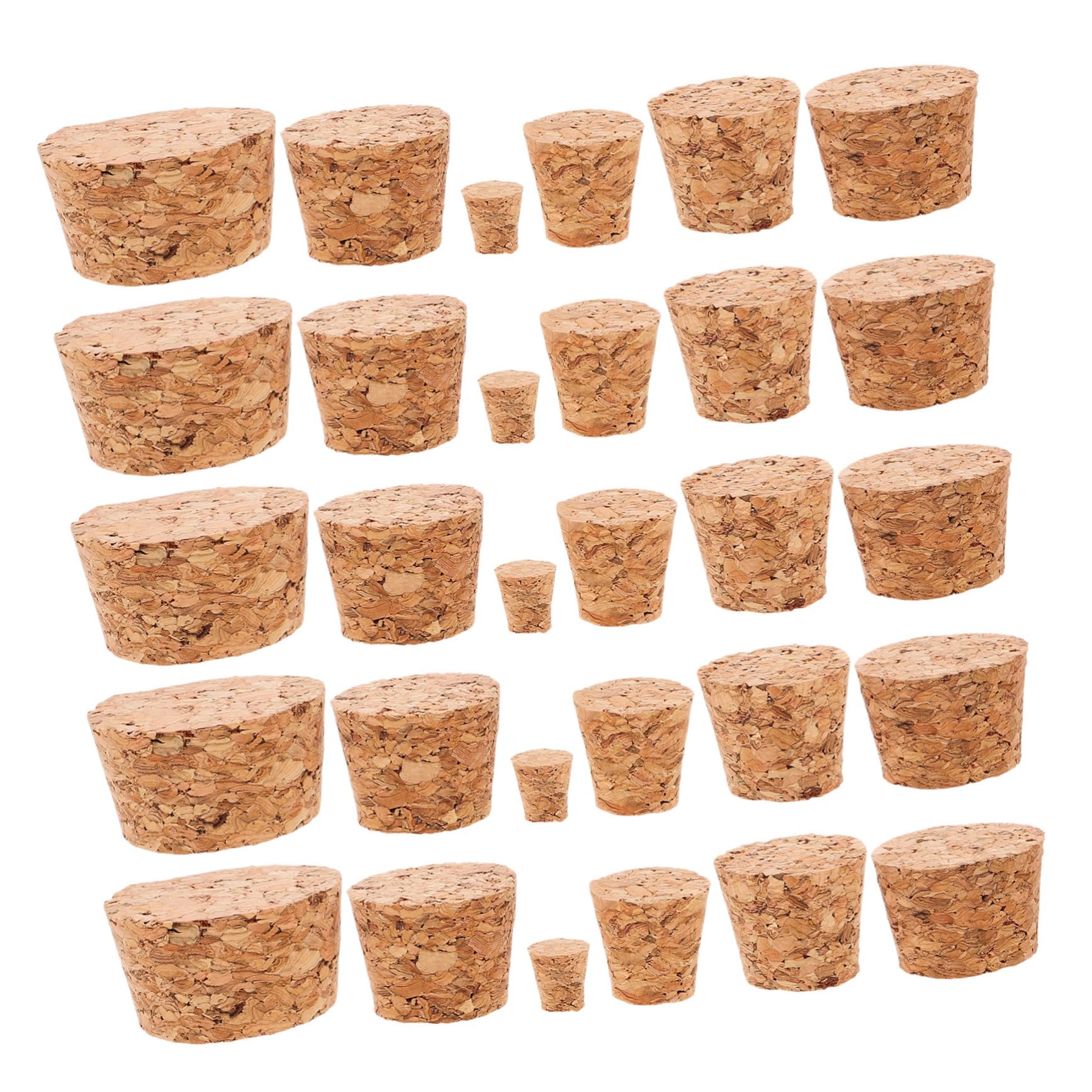 ULTECHNOVO 4sets Tappi Sughero Per Bottiglie Di Vino Diverse Per Craft e Conservazione Realizzati Sughero Resistente Perfetti Per Bottiglie e Barattoli Artigianali