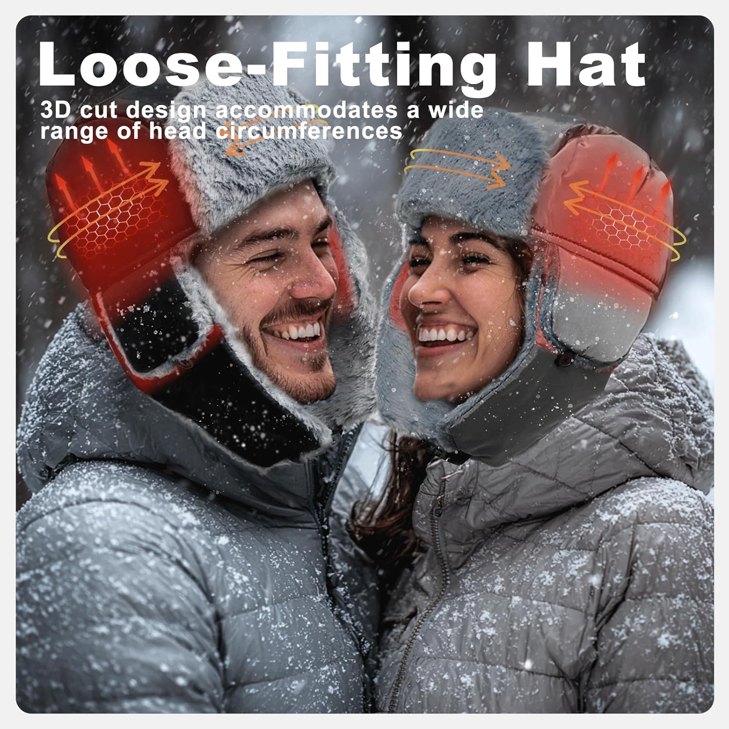 MZQLN Heated Trapper Hat