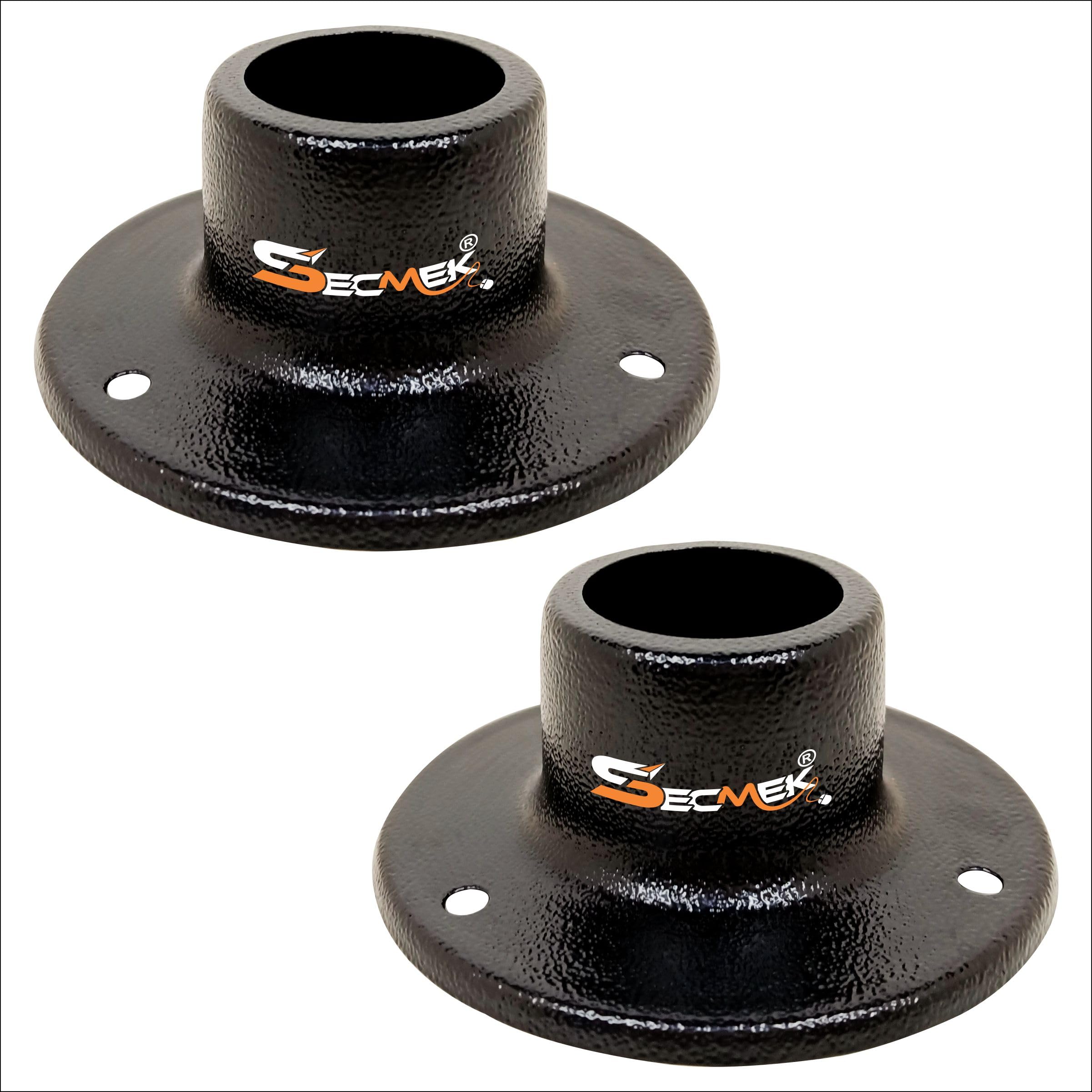 SECMEK Gate Light Lamp Stand Unbreakable Metal with Powder Coated Finish Socket for Installation of Gate's, Pole, Pillar, Garden Lights Stands Home Outdoor Decorative (Pack of 2)(2 pcs.)-picture-22