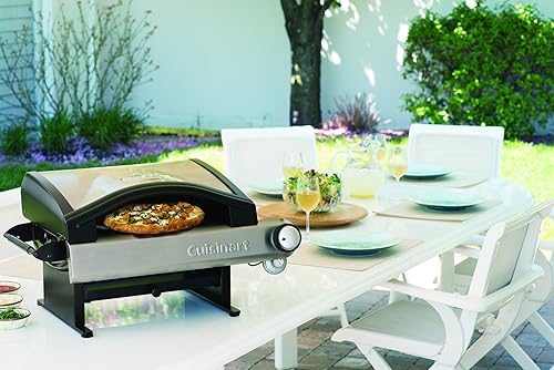 Miniatura 4 de Cuisinart Cortador rápido al aire libre portátil de la pizza del alfrescamore del horno CPS-050 de la pizza del corte rápido de CPO-600