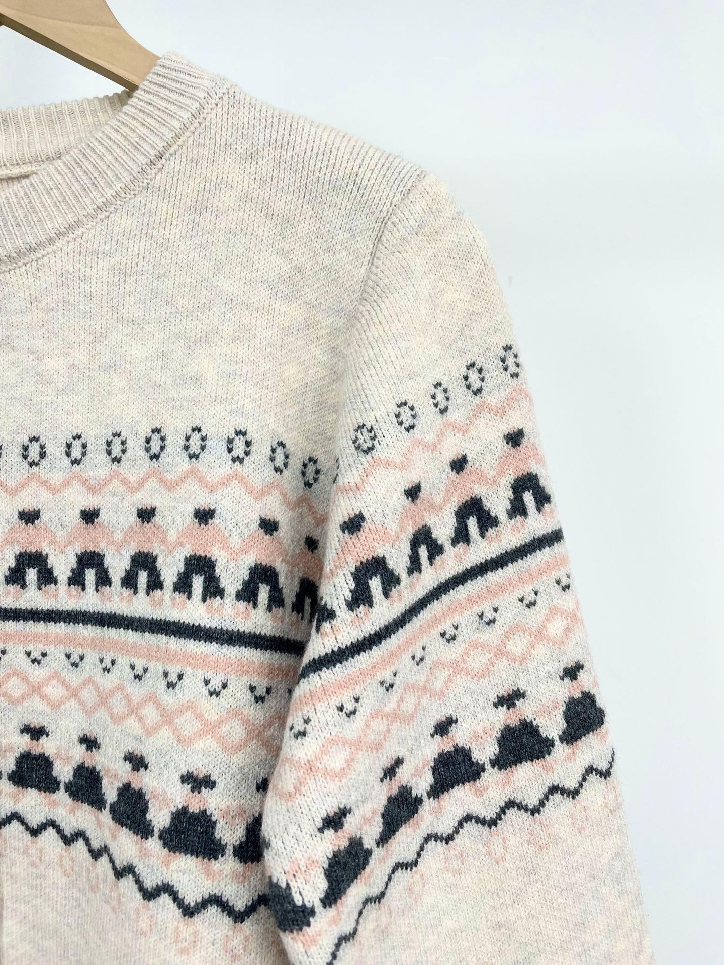 Rebeca Mujer Cárdigan De Punto con Cable Aran Grueso Blusa con Botones Abiertos En La Parte Delantera Cárdigan Festivo De Rayas Retro para Mujer Suéter para Mujer Cárdigan De Punto De Corte Rela