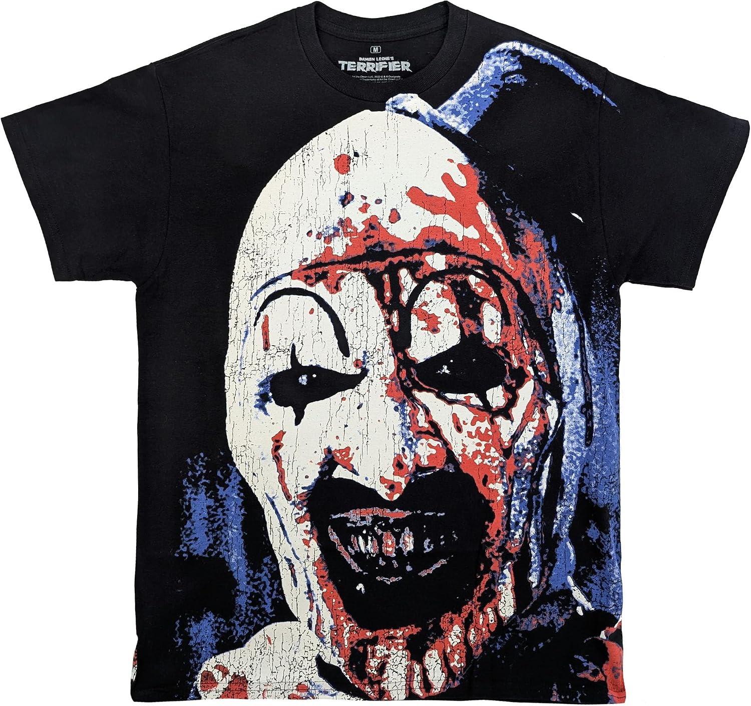 Ripple Junction Jumbo Print Horror Movie Collection Men's Graphic T-Shirt Officially Licensed