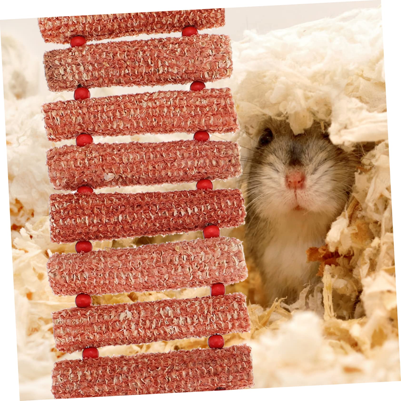 SUPVOX 3pezzi Giocattolo Mais Per Piccoli Animali Domestici Accessorio Per Conigli e Criceti Gioco Per Mantenere Agilità e Salute Resistente e Sicuro Divertente e Utile Per Molarità