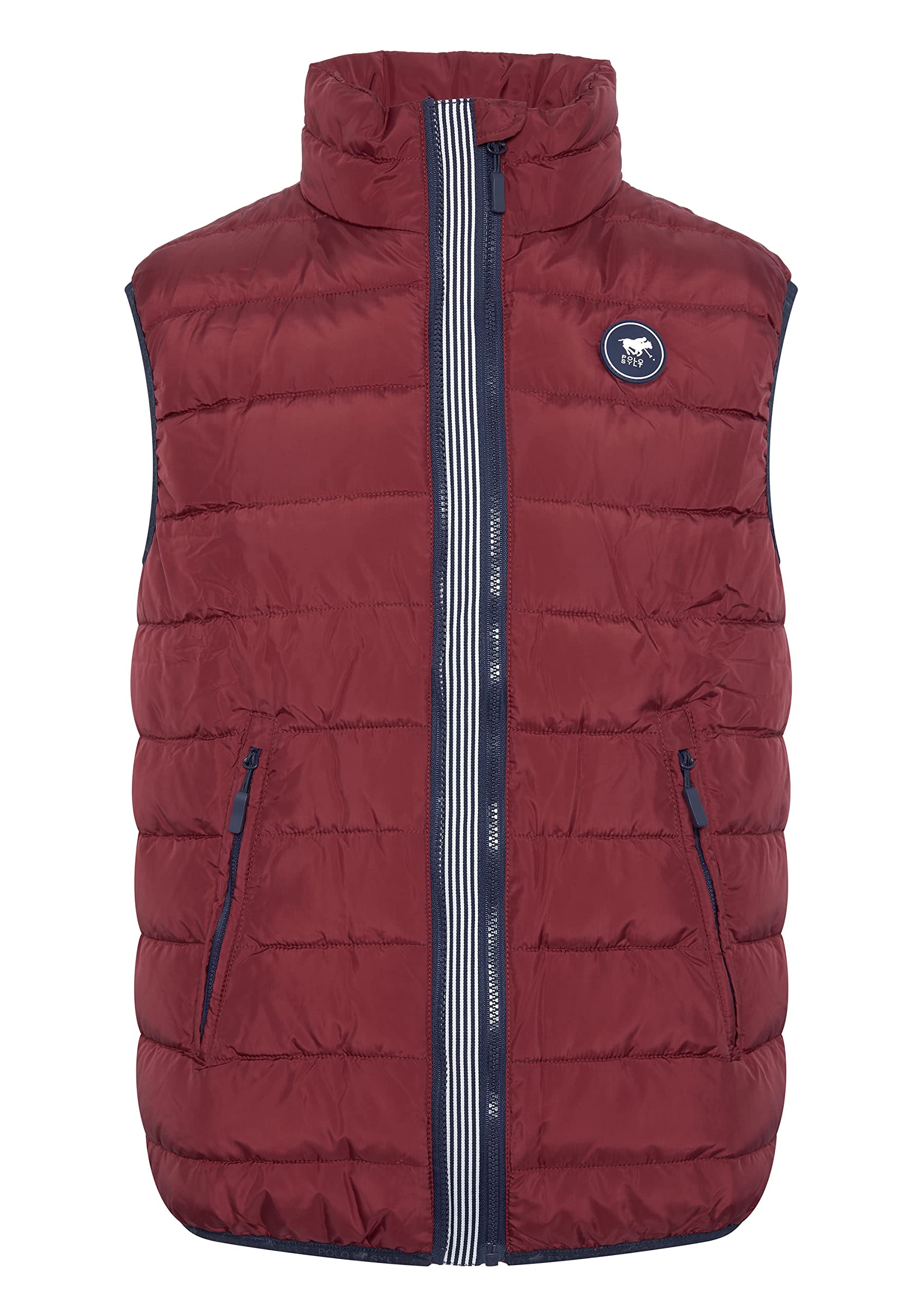 Steppweste mit Double-Zipper