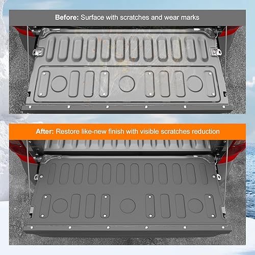 Vista 29 de powoq Tapete híbrido compatible con Ford Maverick 2022-2025, tapete de cama de elastómero termoplástico, tapete de repuesto para Ford Maverick