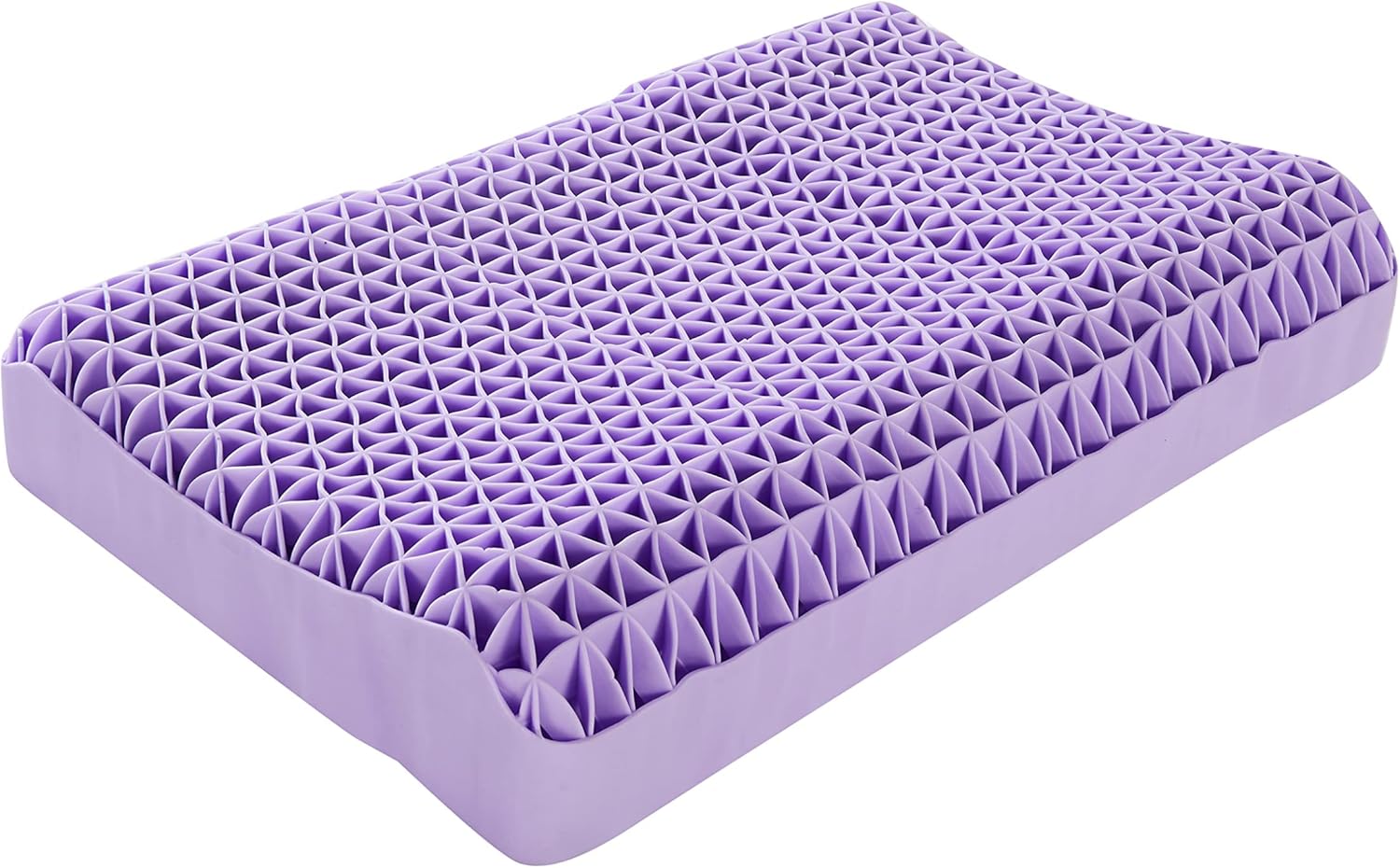 Berklan Purple Pillow 100 Elastic Grid Oversized