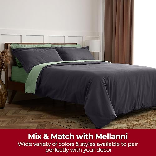 Miniatura 6 de Mellanni Juego de sábanas de franela  Lujo 100% algodón  sábanas ligeras  acogedoras, suaves, cálidas, transpirables - ropa de cama  bolsillos