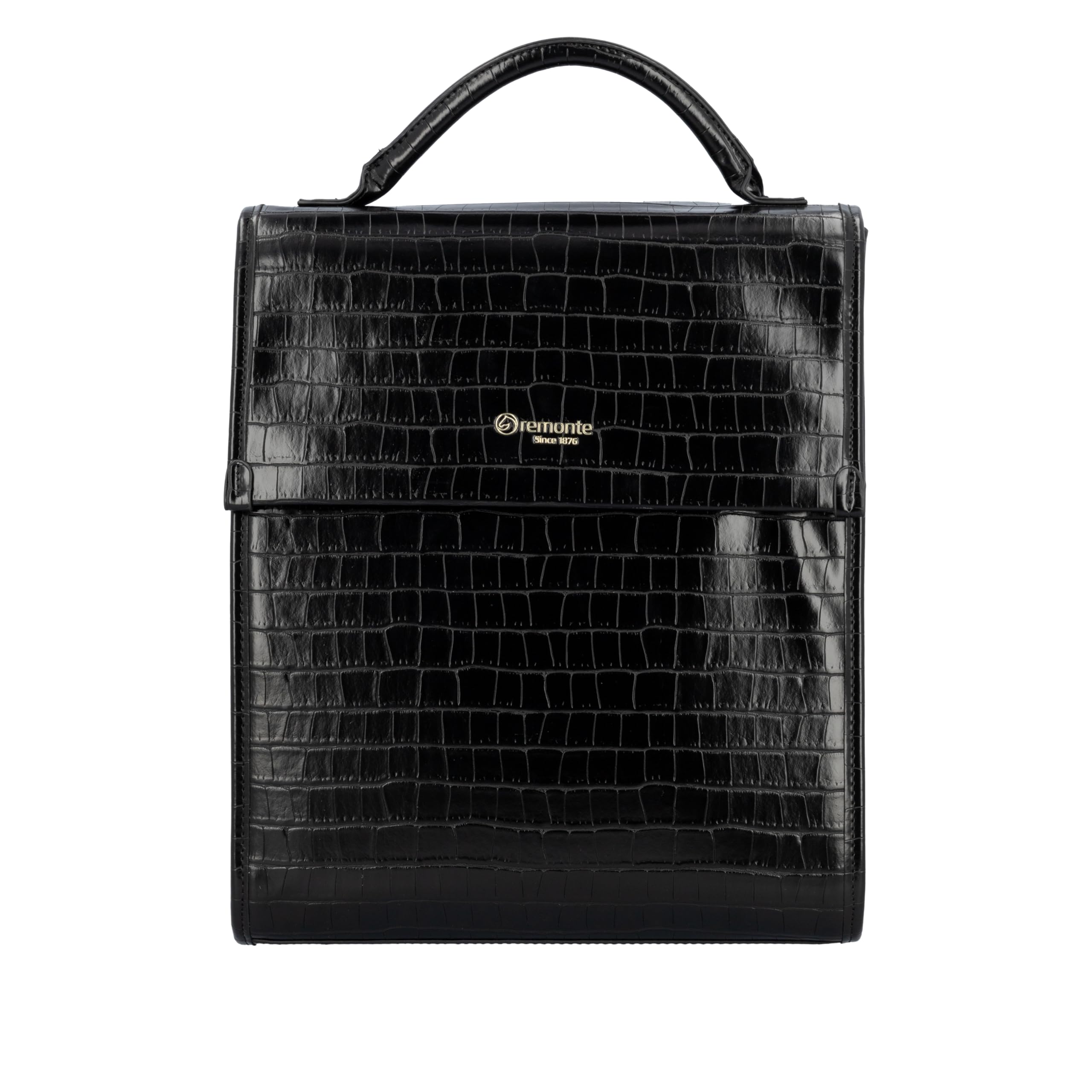 Remonte Ladies Q0536 Backpack Handbag Black, black, Small