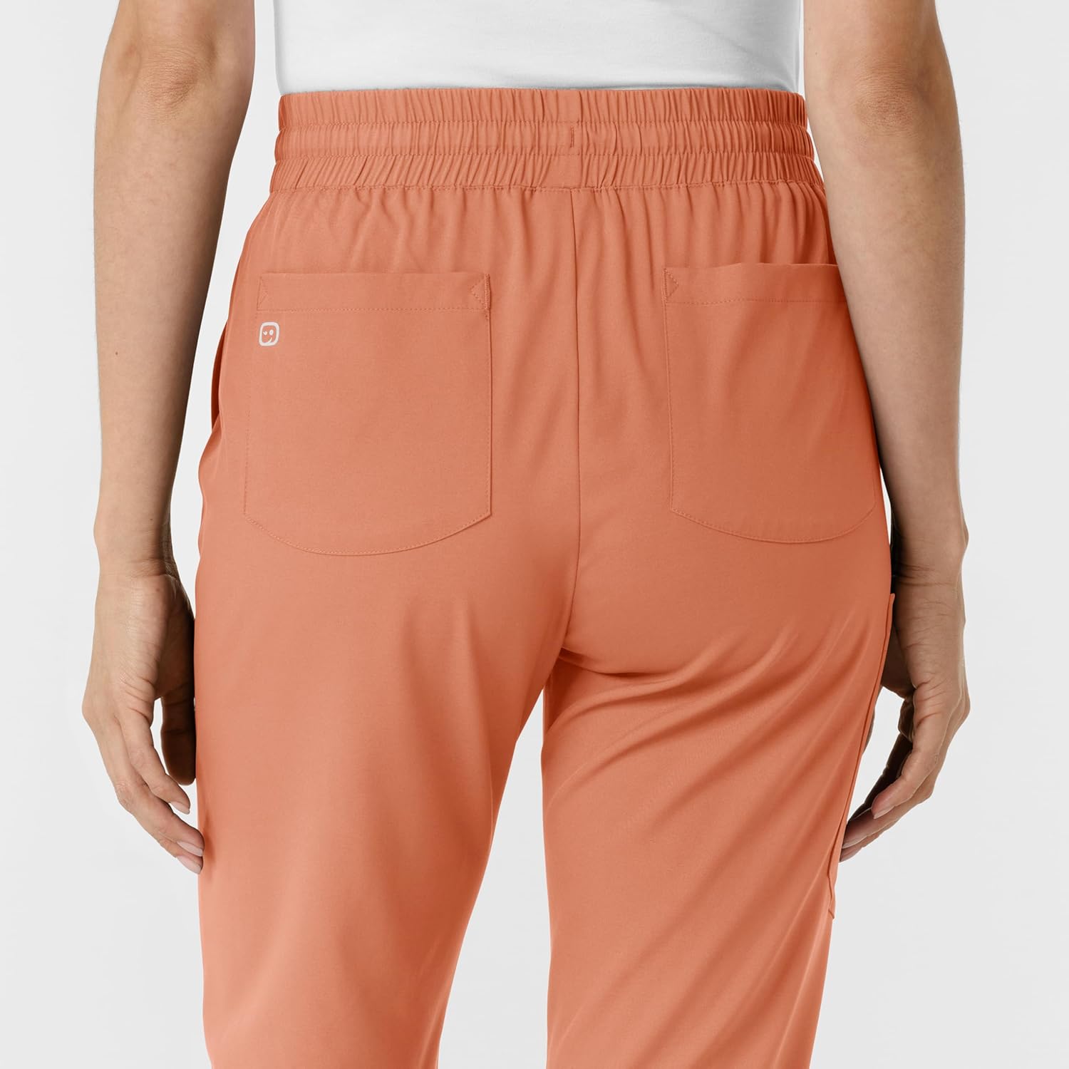 Wink Boundless Women's Bootcut Scrub Pant - Terracotta, XL - Image 12