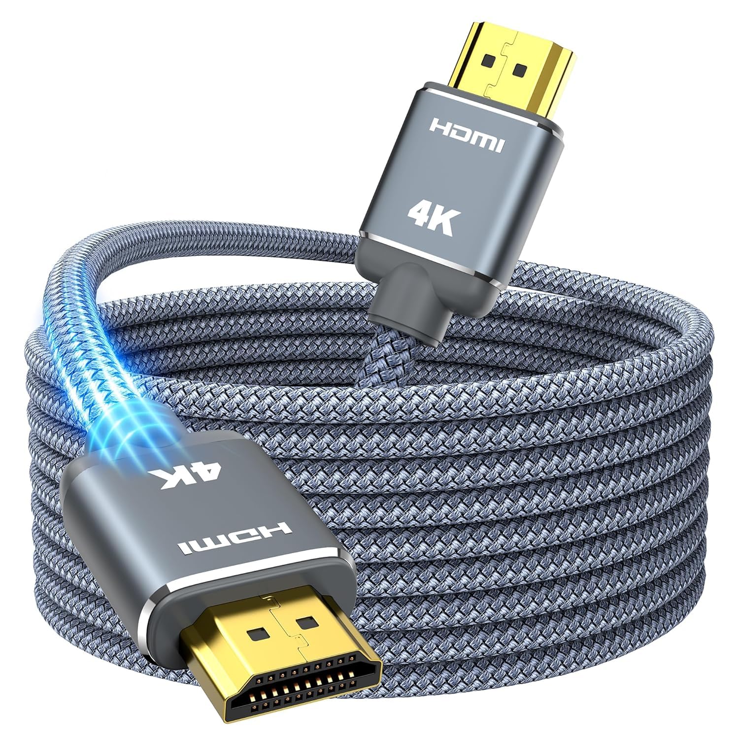 Cable HDMI 4K 10 m Ultra HD para TV, Cine en Casa, Monitor, Proyector, Audio Video