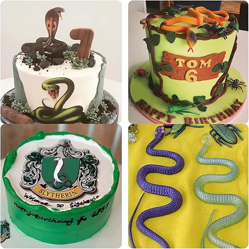 Miniatura 6 de Moldes de silicona de serpiente, molde para hornear chocolate cobra para decoración de pasteles de Halloween, dulces, azúcar, manualidades, pasta de