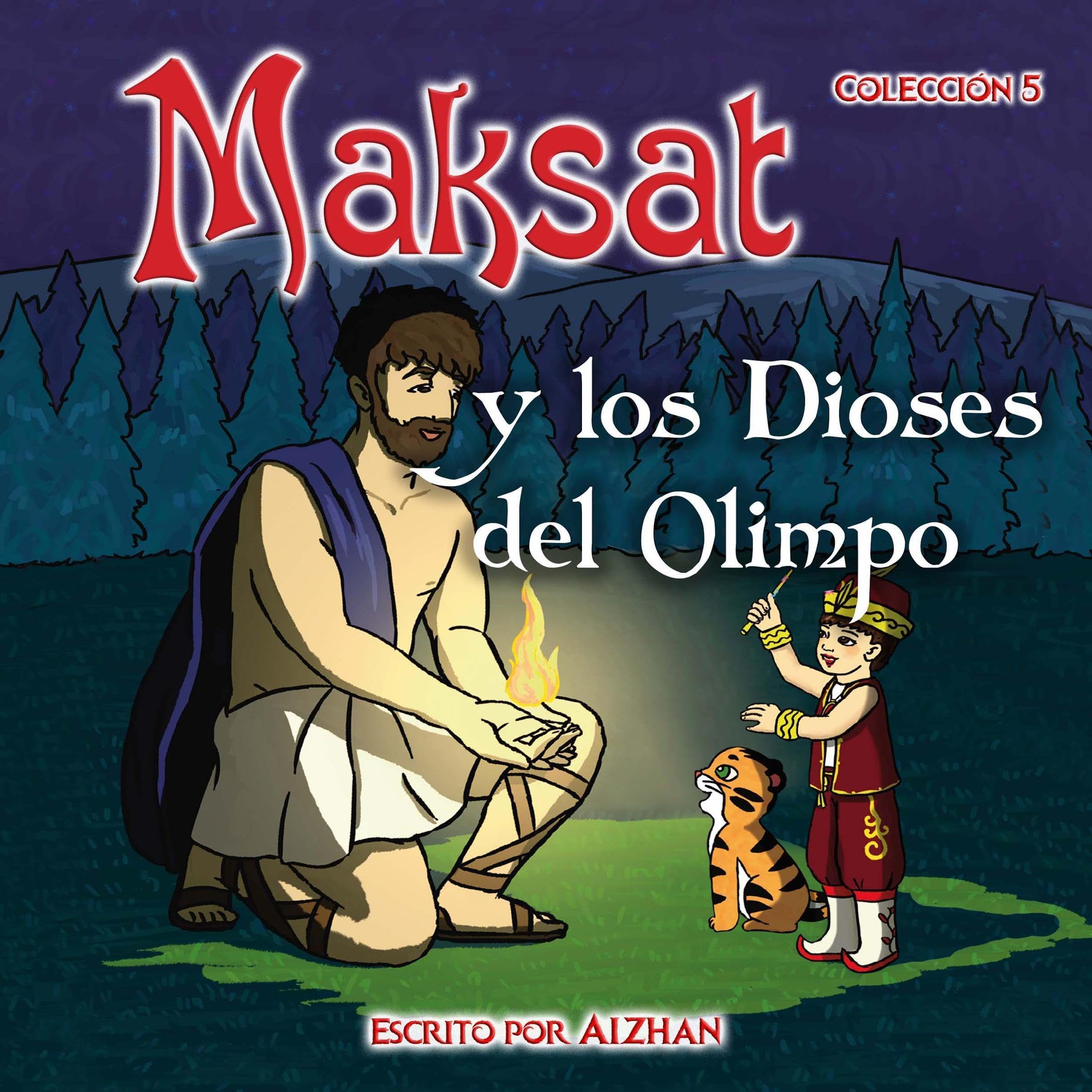 Cover art for Maksat y los Dioses del Olimpo: Colección 5