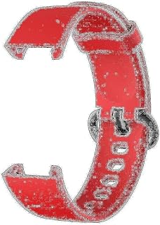 سوار بديل من السيليكون لساعة شاومي مي ووتش لايت ، احمر للبالغين من الجنسين