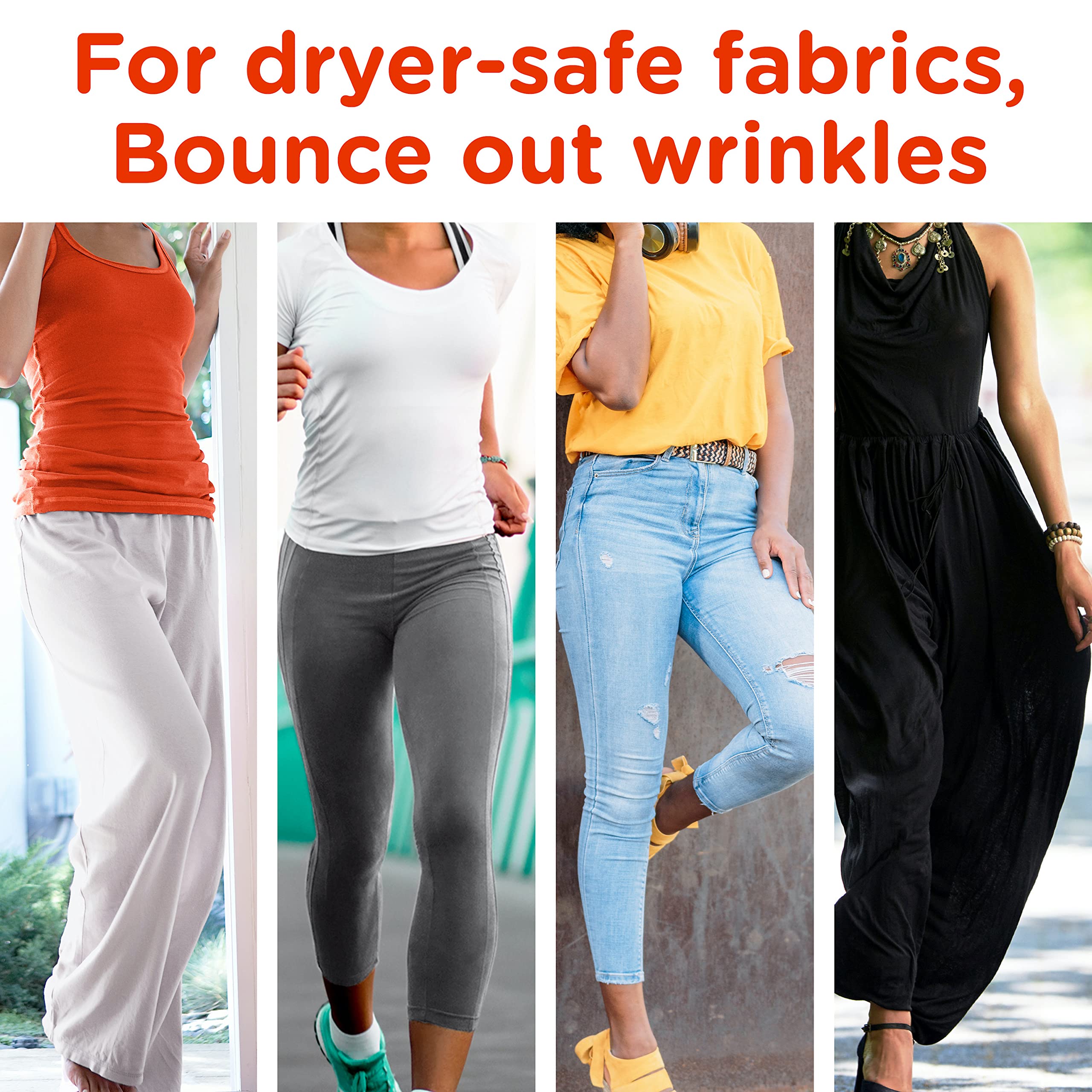 Bounce Wrinkle Guard Mega Secador Sábanas, suavizante de tela y liberador de arrugas, aroma fresco al aire libre, 80 unidades