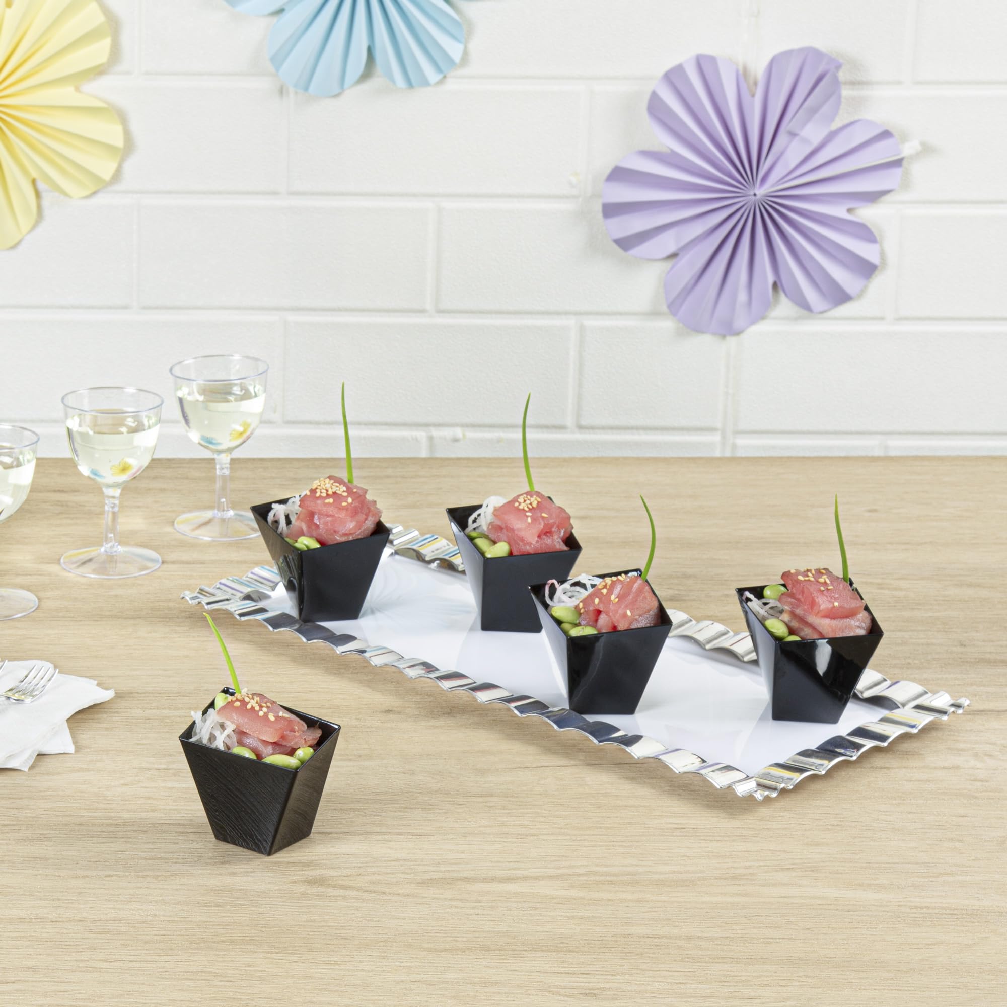 Restaurantware Girata Dessert Dish 100 count box