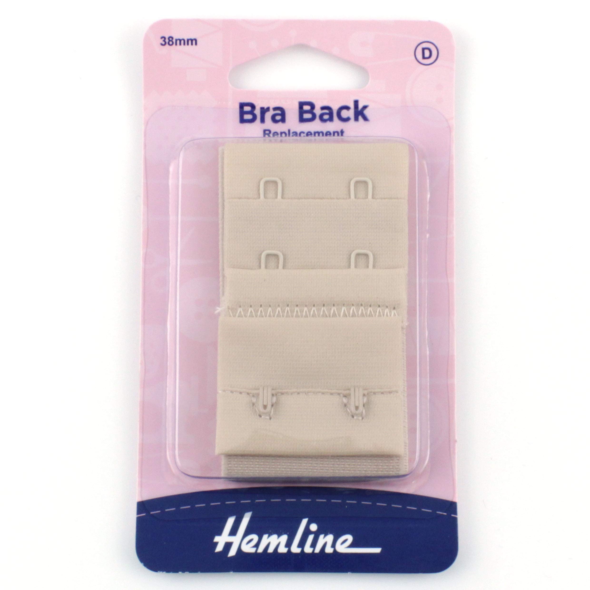 Hemline Beige Bra Back Replacements