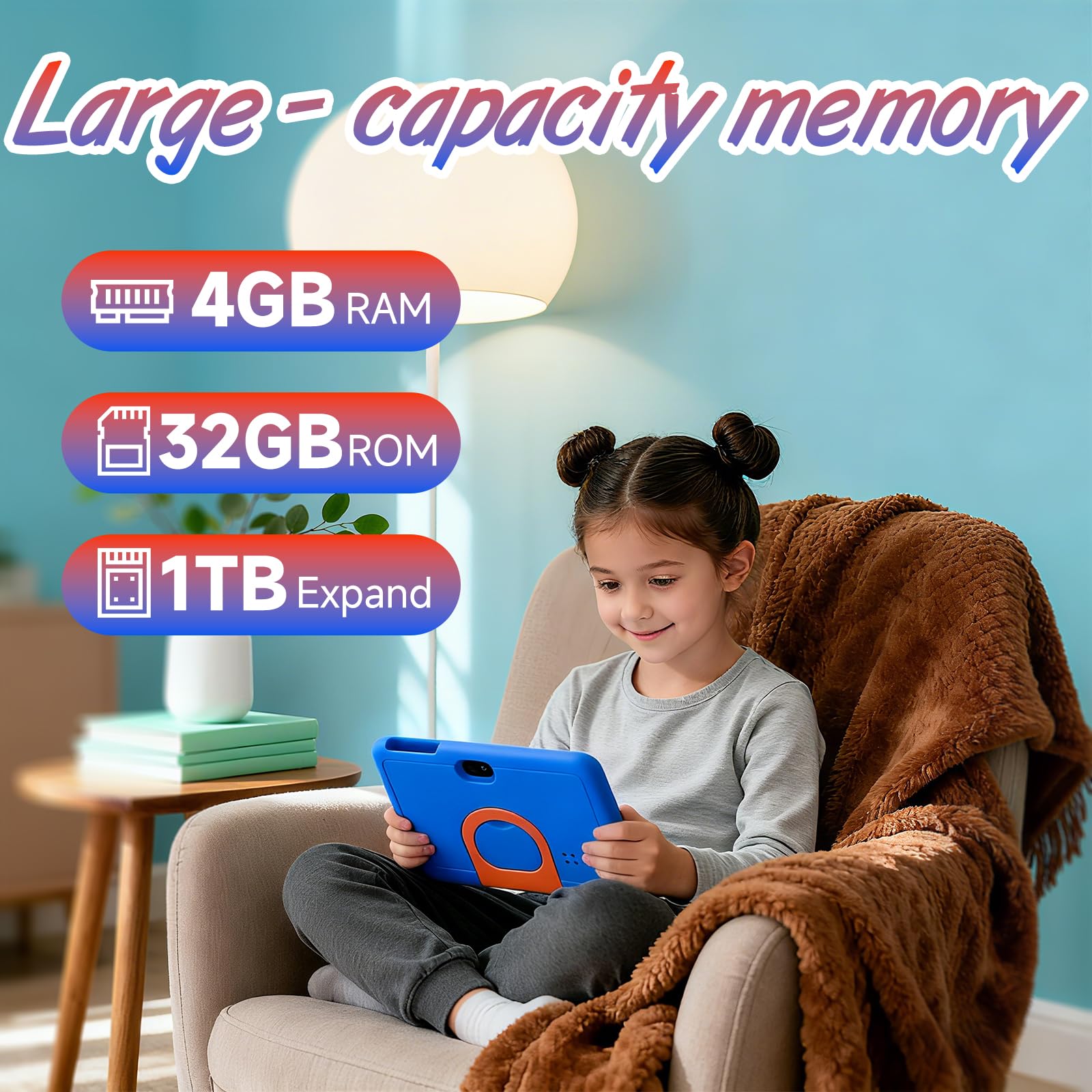 Amazon.co.jp: キッズタブレット 7インチ Androidタブレット 子供用 