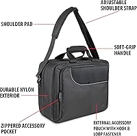 Vista 4 de Gear Bolsa para trasladar video proyector. Para ViewSonic PJD5155/PJD5134, Epson VS240, VS230, EX21, EX31, EX71 y otros. El interior tiene