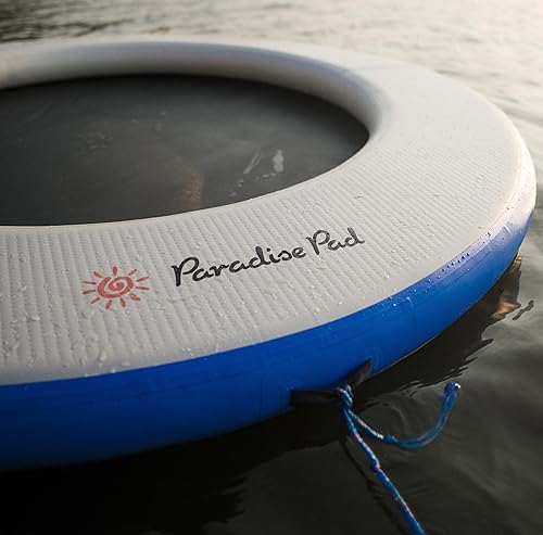Miniatura 2 de Cojín inflable del lago, muelle flotante de la balsa del lago flotante del agua de la estera flotante para el pontón