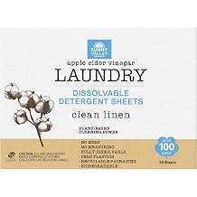 Biodegradable Laundry Detergent Sheets Clean Linen