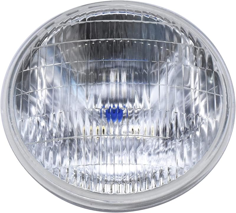 Farol selado halógeno fokes H6024 Super Vision Crystal 12 V 90 W redondo 17,8 cm – 1 unidade