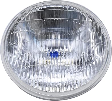 fokes H6024 Super vision Crystal headlight,Halogen Sealed Beam Headlight, 7"" Round,178mm 90W, #H6024-90