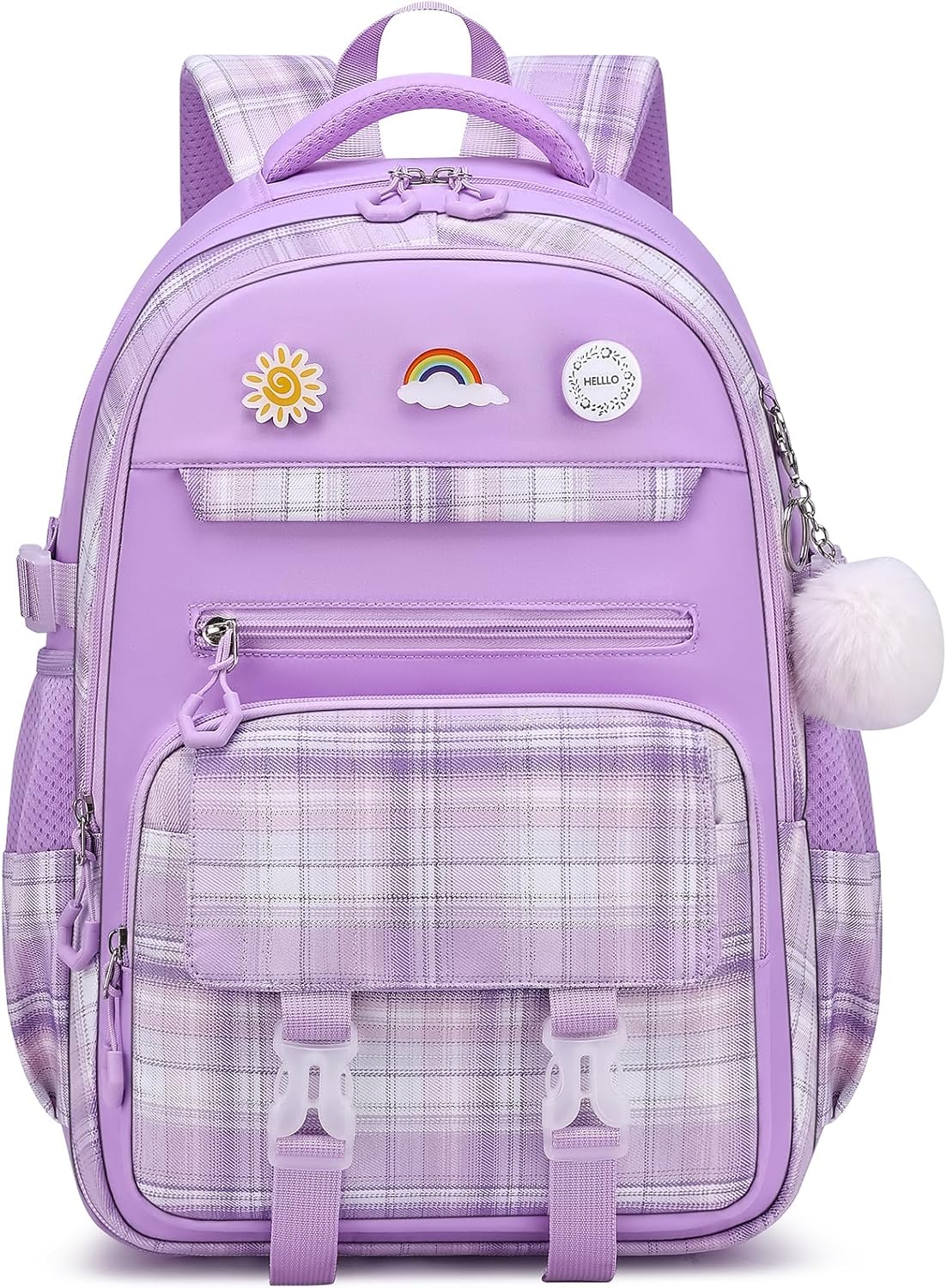 MOMUVO Girls Backpack with Lunch Box, Backpacks for Teen Girls, Backpack and Lunch Box Set - Image 8