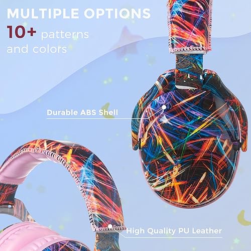 Miniatura 3 de Orejeras de protección auditiva para niños, reducción de ruido NRR 25dB, protectores auditivos para dormir, estudiar, avión, conciertos, fuegos